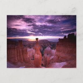 Bryce Canyon Utah nationalpark Thors Hammer Plain Vykort