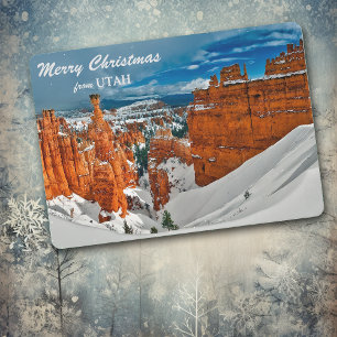 Bryce Canyon Utah Photo Template julkort
