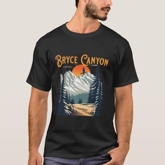 Bryce Canyon vandring T Shirt (Framsida)