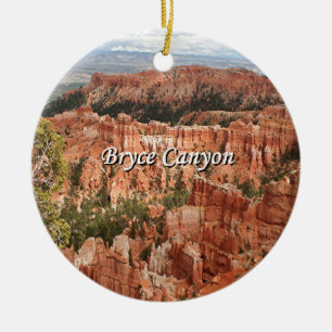Bryce kanjon, Utah 20 (förse med text), Julgransprydnad Keramik