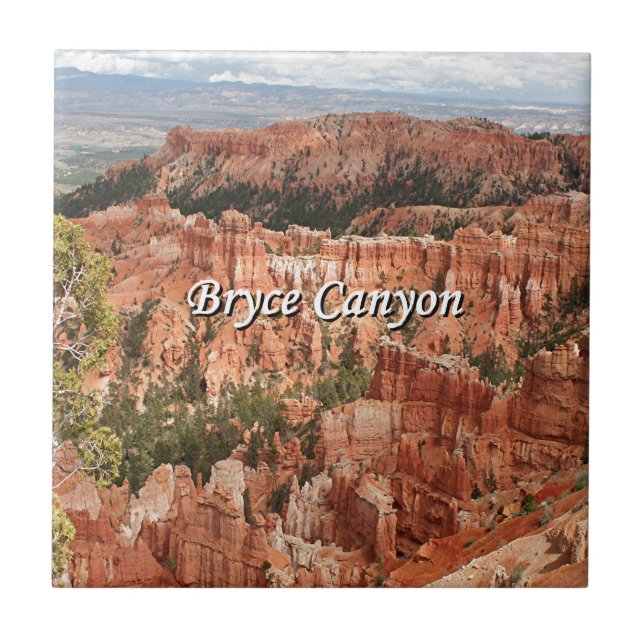 Bryce kanjon, Utah 20 (förse med text), Kakelplatta (Framsidan)