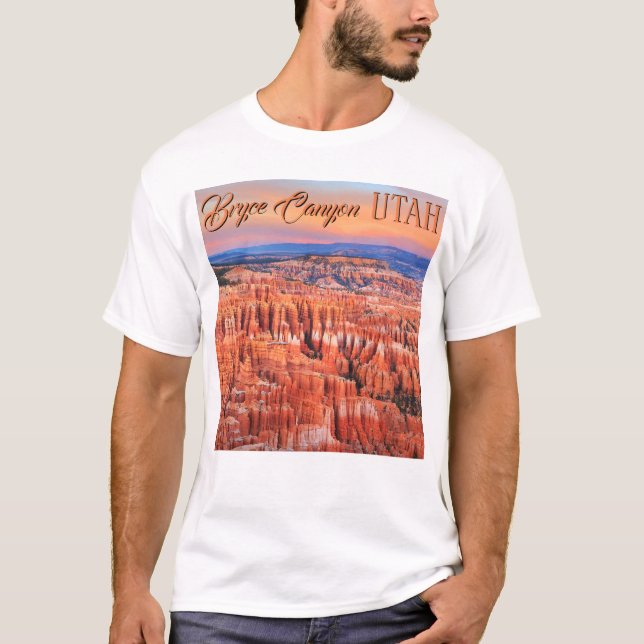 Bryce kanjon Utah T Shirt (Framsida)