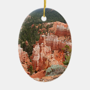 Bryce kanjon, Utah, USA 13 Julgransprydnad Keramik