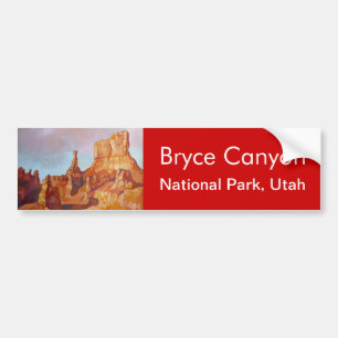 Bryce kanjonnationalpark bildekal