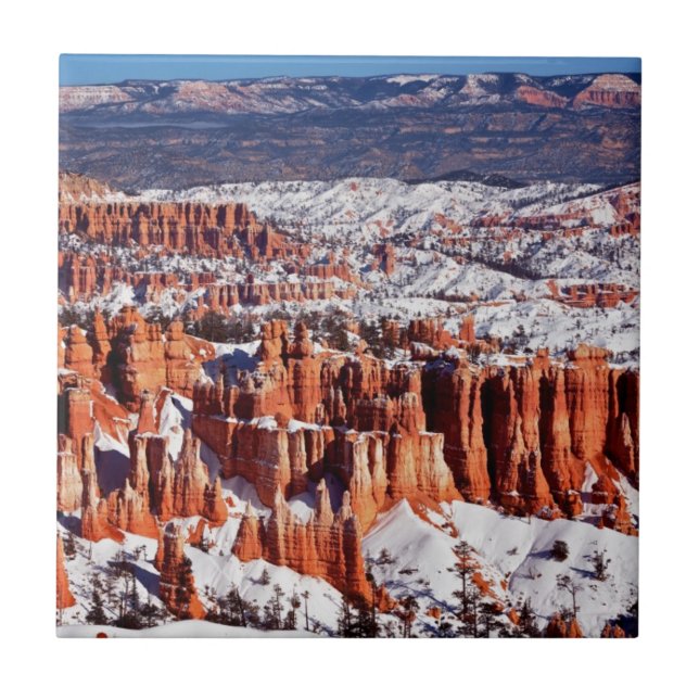 Bryce kanjonnationalpark kakelplatta (Framsidan)