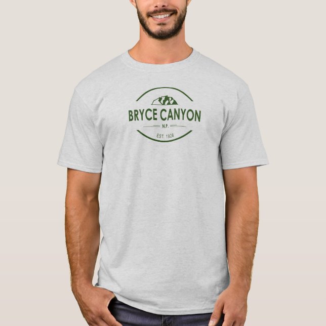 Bryce kanjonnationalpark t shirt (Framsida)