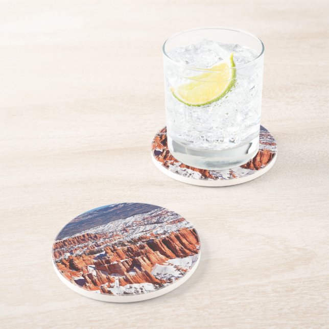 Bryce kanjonnationalpark underlägg sandsten (Sidan)