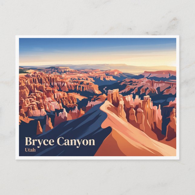 Bryce Point Utah Vykort (Framsida)