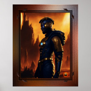 Brygdon of the Femte Imperium by Xzendor7 Poster