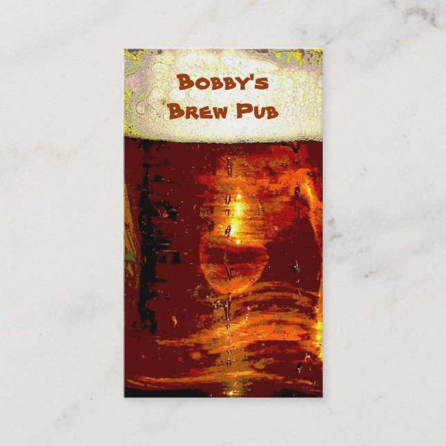 BrygdPub Visitkort (Framsida)