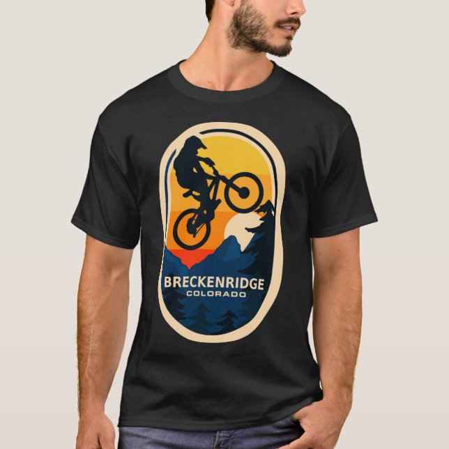 Brygenridge colorado mtb Bergcykel Cl T Shirt (Framsida)