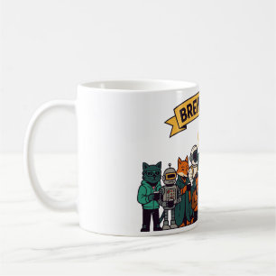 “Brygg Lycka! Kaffe Crew” Kaffemugg
