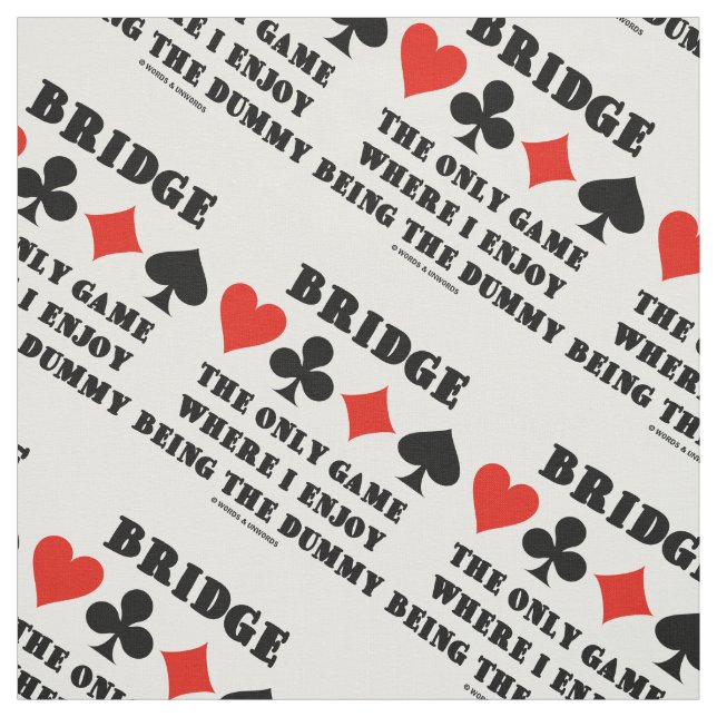 Brygga bara spel där jag njuter av att vara duman tyg (Provkarta)