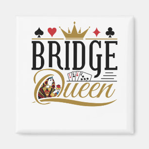 Brygga drottning magnet