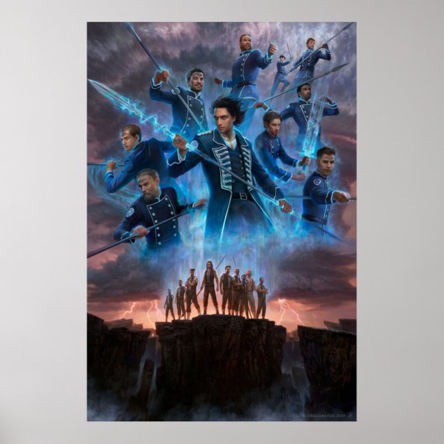 Brygga fyra bryggare 4 poster (Framsidan)