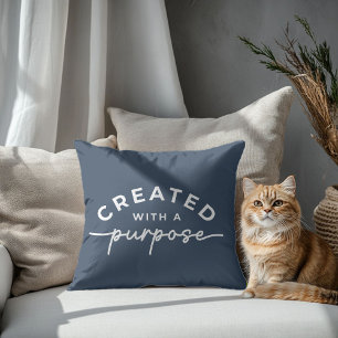 Brygga, kristna citat Dekorativ kudde