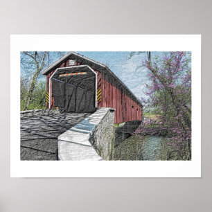 Brygga - Lancaster, PA - skriv ut Poster