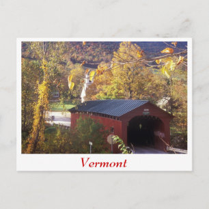 Brygga och gemensam Väster Arlington, Vermont Vykort