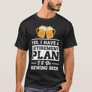 Brygga ölpension planera t shirt