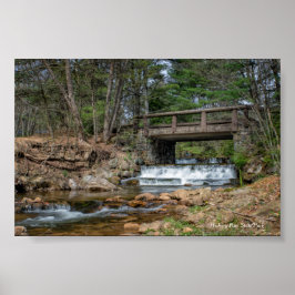 Brygga över Hickory Springa Poster
