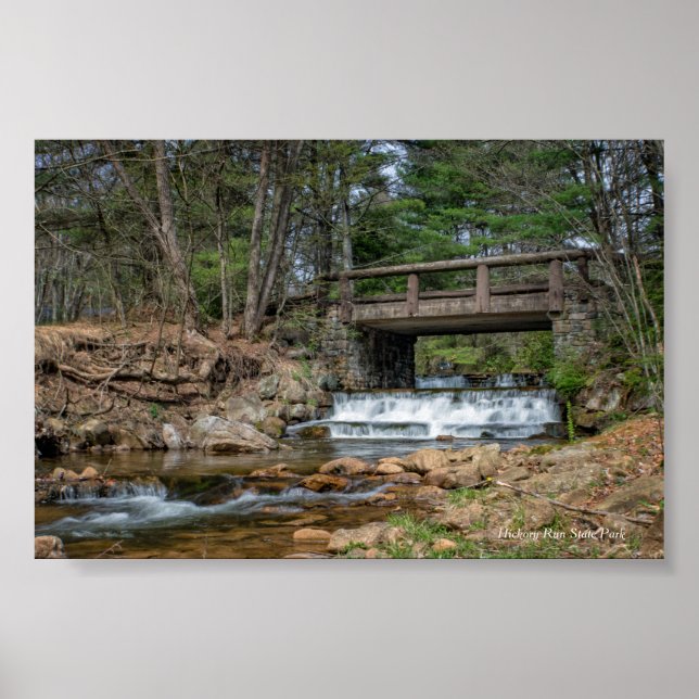 Brygga över Hickory Springa Poster (Framsidan)