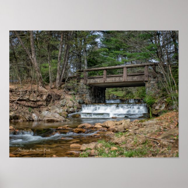 Brygga över Hickory Springa Poster (Framsidan)