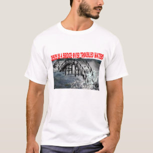 Brygga över problemtyngda vatten t shirt