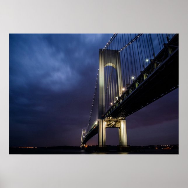 Brygga på nattPoster Poster (Framsidan)