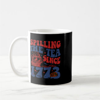 Brygga Te Sedan 1776 Amerikansk Patriotisk 4:e Kaffemugg