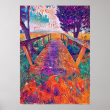 Brygga till fred och en A.I-utvecklad målning