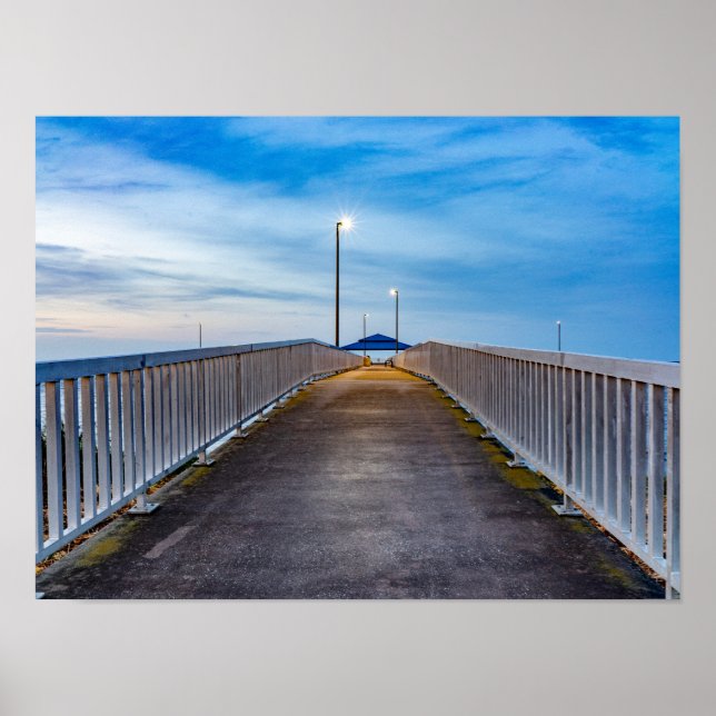 Brygga till morgonen poster (Framsidan)