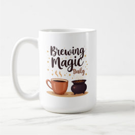 Bryggande Magi Dagligen Kaffemugg