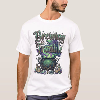 Bryggande problem Kittel Drak Alkemikristaller H T Shirt