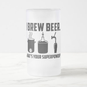 "Bryggar jag öl. Vad är din superpower?", Mugg