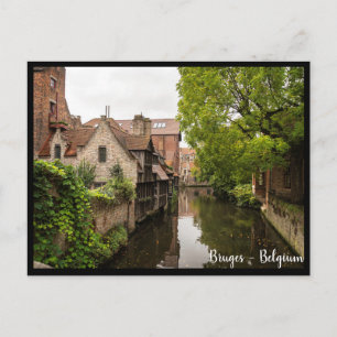 Brygge, Belgien. Brygge, Belgien Vykort