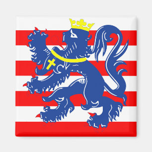 Brygge city Flagga Belgium-symbol Magnet