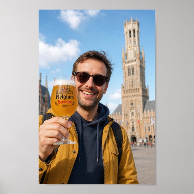 Brygge Ölfest Semester Scen Affisch (Framsidan)