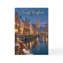 Brygge Vinter vid Reien Glad jul