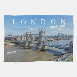 Bryggeduva i London Torn Kökshandduk