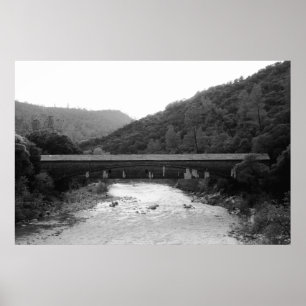 Bryggeport Covered Bridge Poster