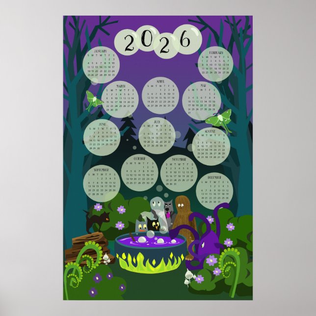 Brygger Magi för 2026 Poster (Framsidan)