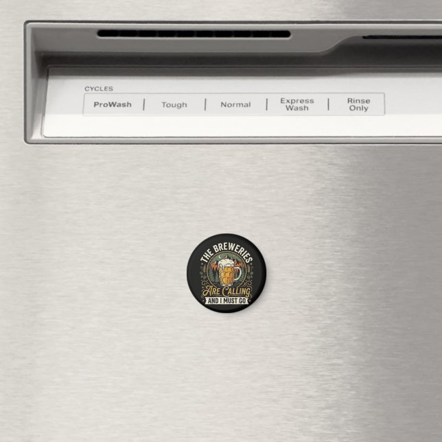 Bryggerierna ropar och jag måste gå magnet (In Situ (Dishwasher))