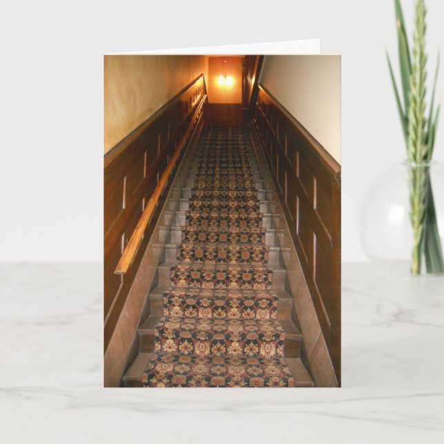 "Bryggeritrappan" God Jul/Snart Frisk Kort (Framsida)