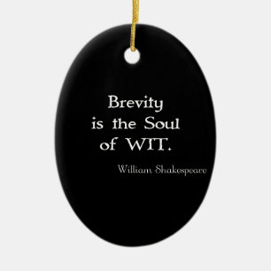 Brygghet är Wit Shakespeare-offrets Soul Julgransprydnad Keramik
