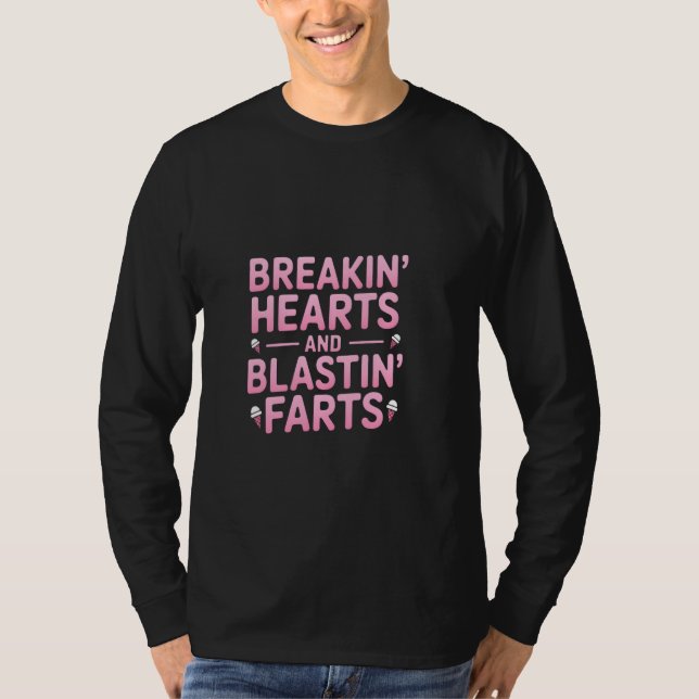Brygghöns och Blastin's Farts Ice Cream T Shirt (Framsida)