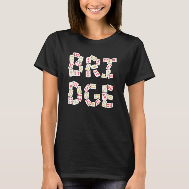 Bryggkortsspel T Shirt (Framsida)