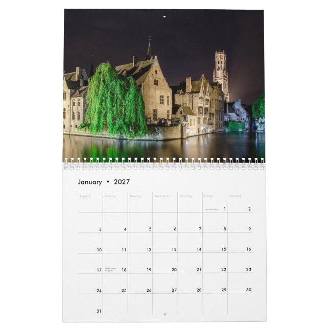Brygglandskap Kalender (Jan 2027)