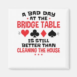 Bryggspelaren har en dålig offertdag på Bridge B Magnet