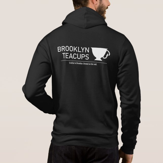 Bryggt på väggen t shirt (Baksida)