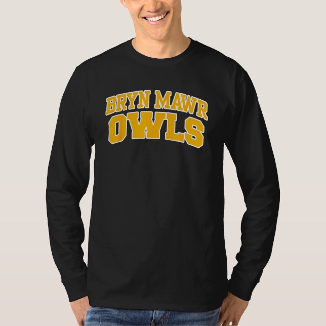 Bryn Mawr College Owls 01 T Shirt (Framsida)